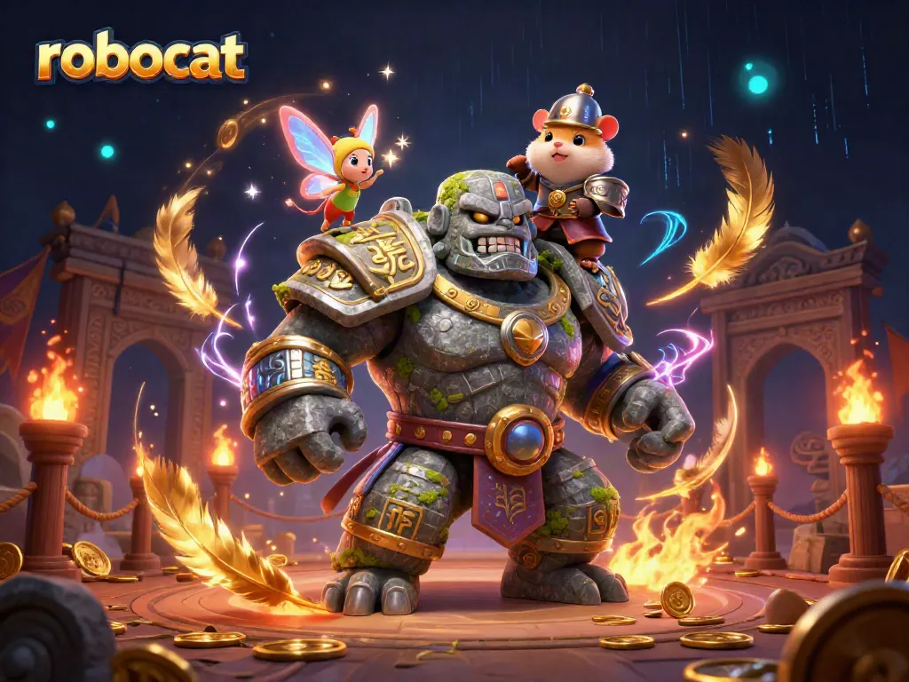 Robocat showcases enchanting gameplay in a vibrant casino setting filled with magic and excitement.